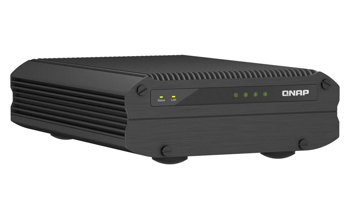 QNAP TS-I410X-8G - NAS-palvelin, Musta