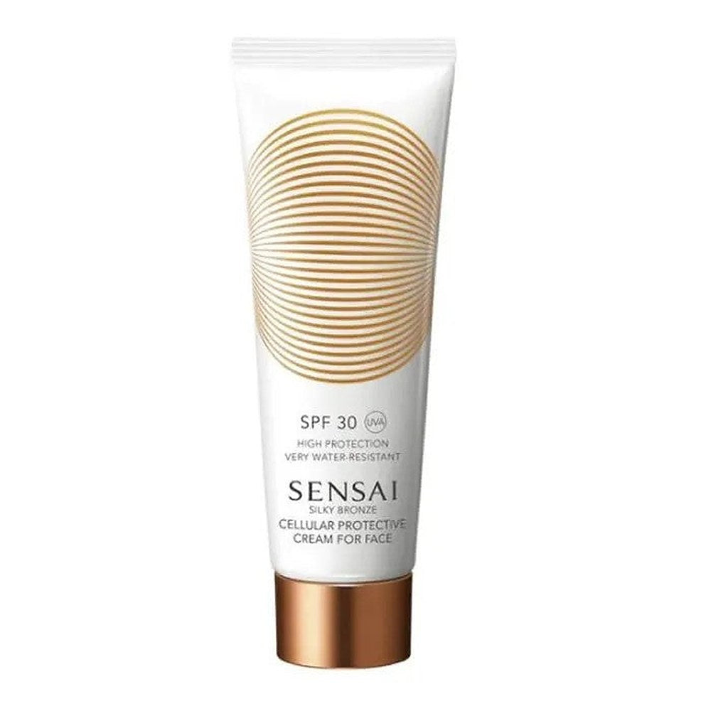Sensai Silky Bronze Face Cream SPF 30 - Suojaava kasvovoide - 50ml