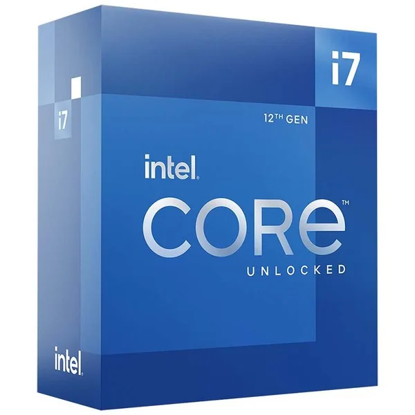 Intel Core i7-12700KF 3.6 GHz 25 MB, LGA 1700 -suoritin (WOF)