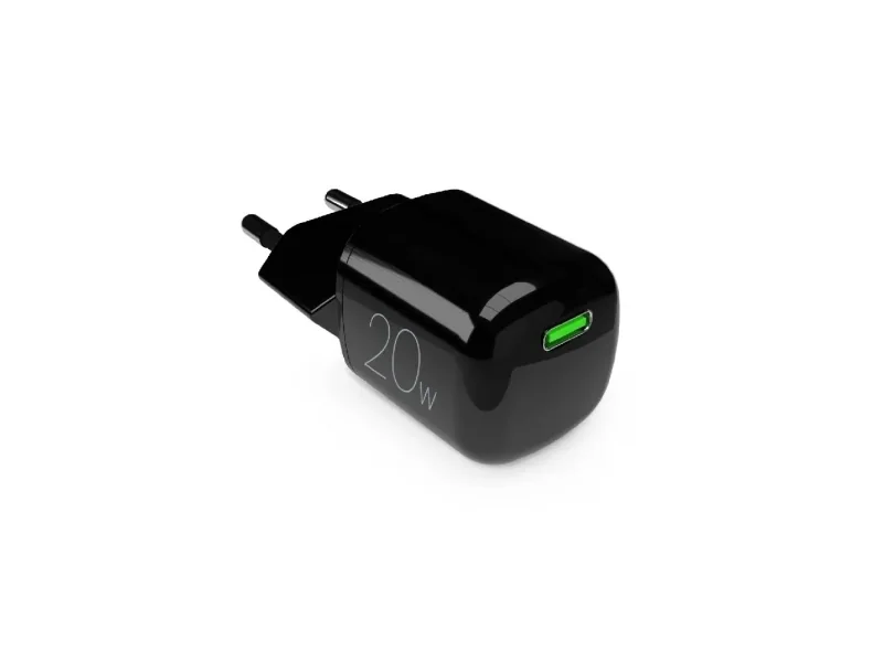 Puro MiniPro 20W USB-C Wall Charger - GAN Technology - Black