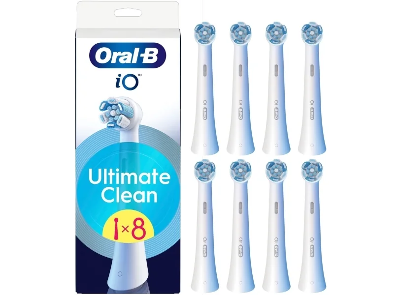 Oral-B Braun Borsthuvud iO Ultimate Clean 8st hammasharja