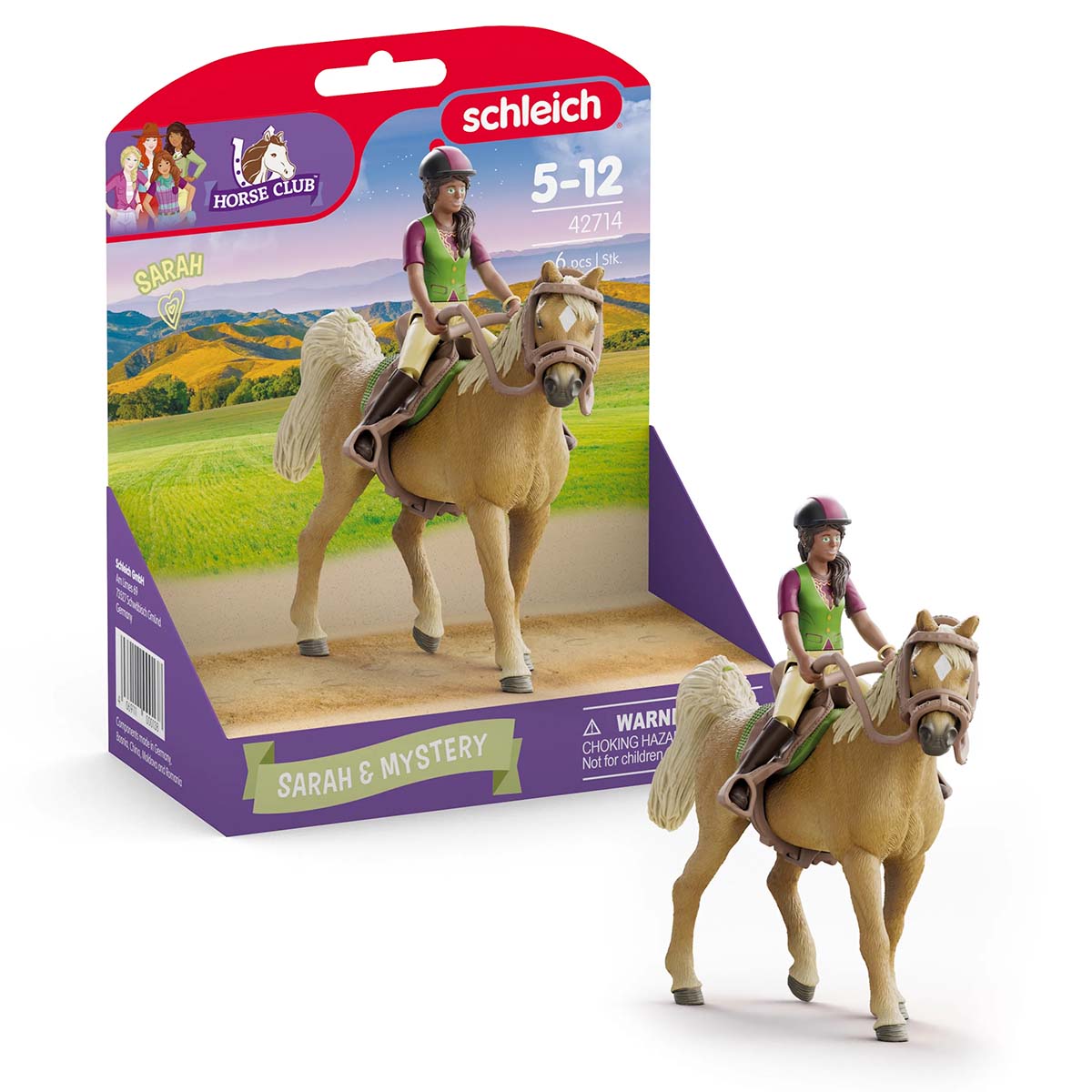 schleich HORSE CLUB 42714, 5 vuosi/vuosia, Horses, Monivärinen