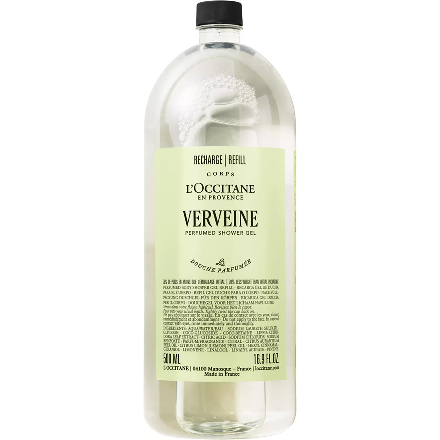 L'Occitane en Provence Verbena Verveine Shower Gel Refill 500 ml