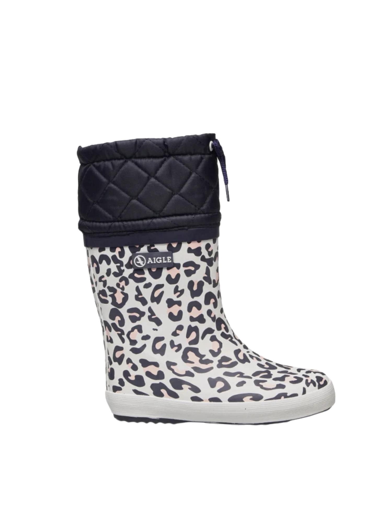 AIGLE Kumisaappaat 'GIBOULEE PRINT' valkoinen