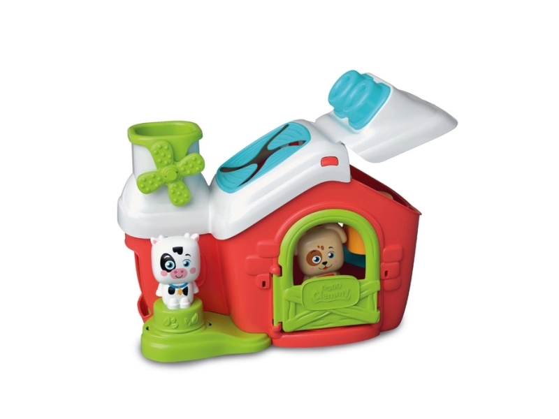 Clementoni Baby - Clemmy Sensory Farm with Soft Blocks 11pcs.