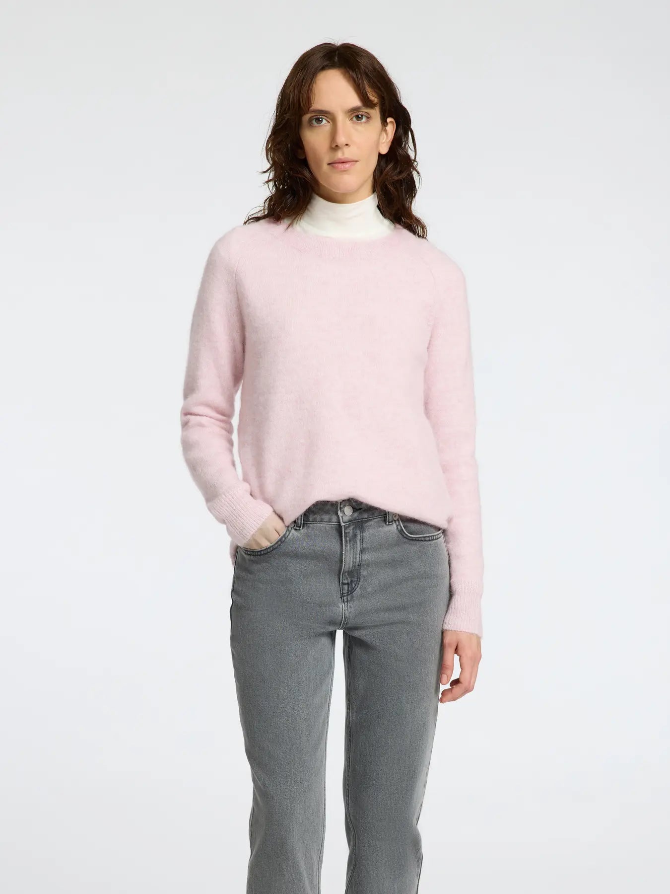 Slflulu LS Knit O-Neck