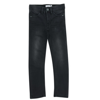NAME IT Farkut 'Silas' musta denim