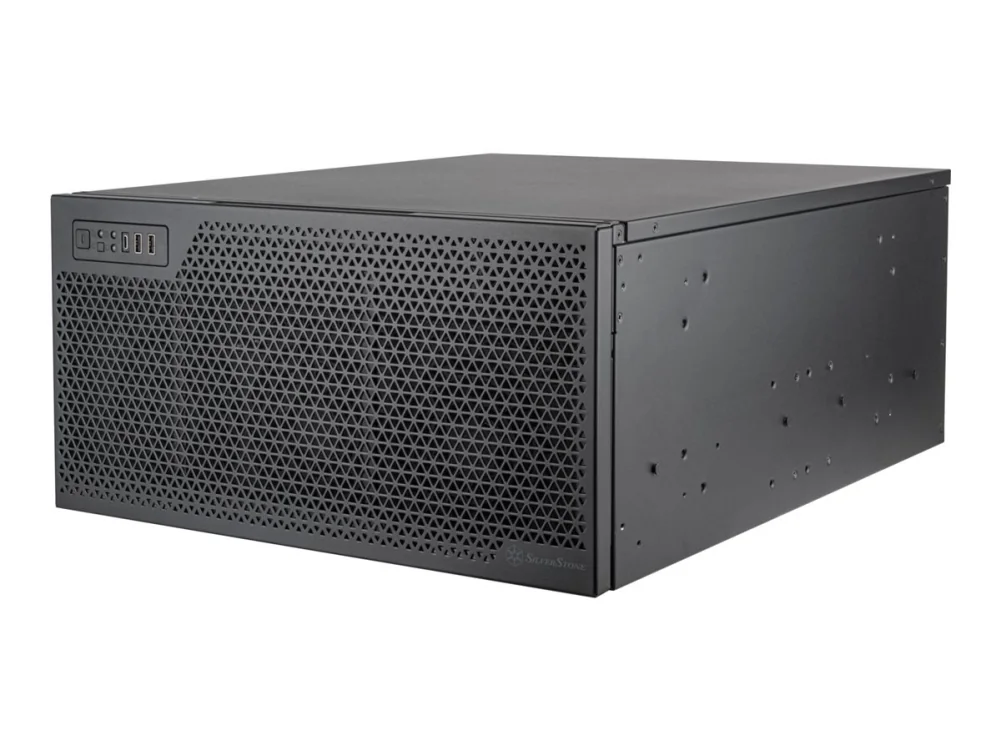 SilverStone RM52 - Kotelot - Server (Rack) - Musta