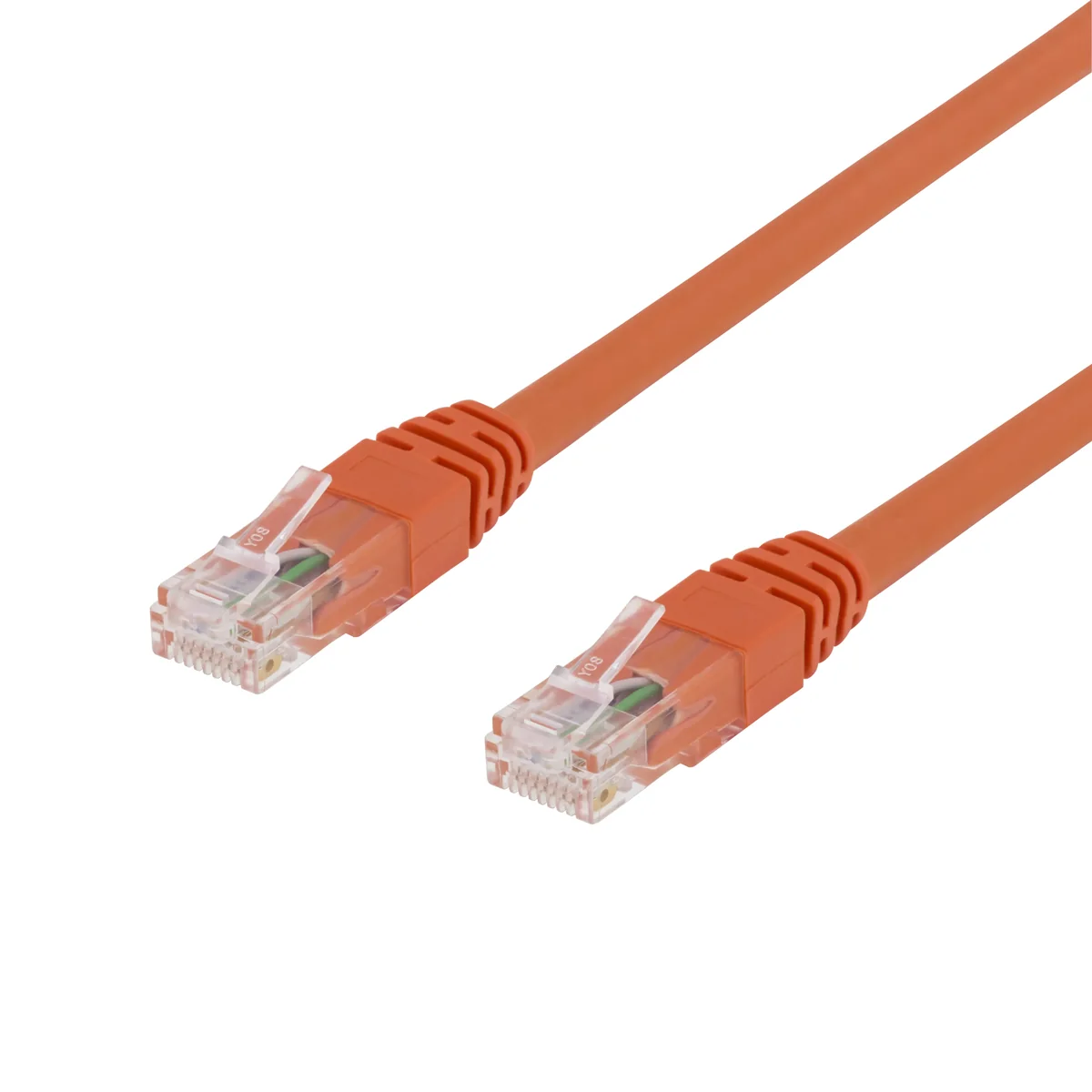 Deltaco TP-607-OR - patch cable - 75 cm - orange - Oranssi - 0.7m