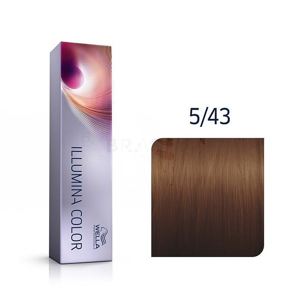 Wella Professionals Illumina Color 5/43 60 ml — Tintura capelli