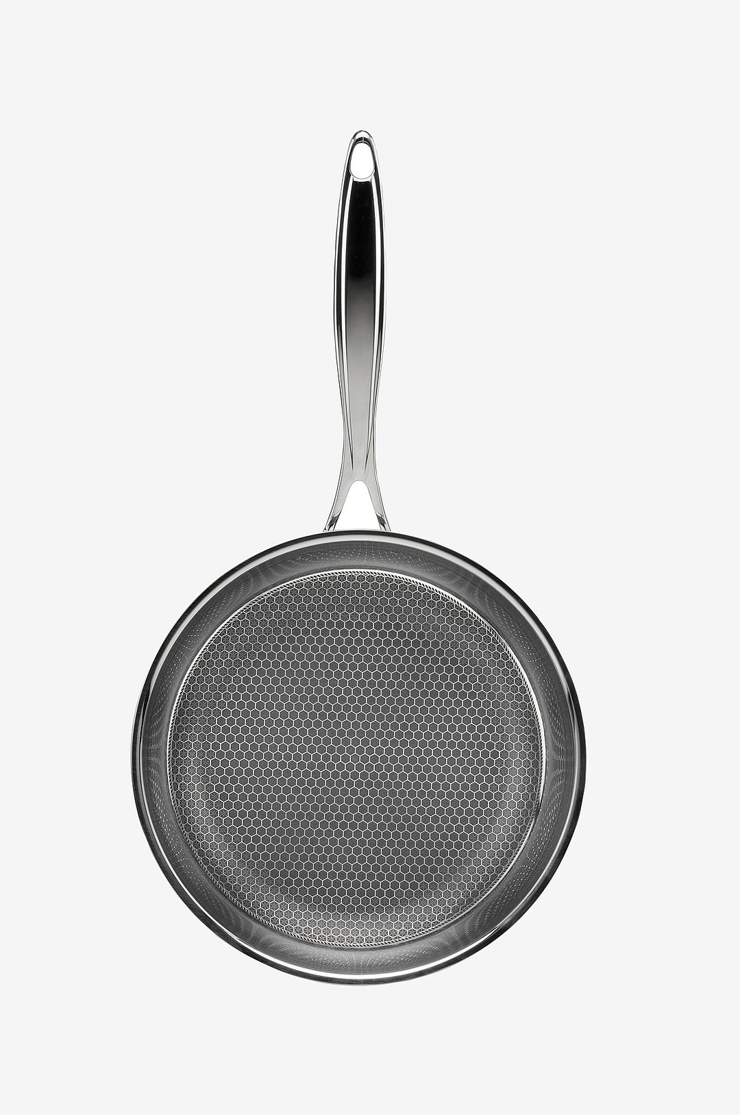 Heirol Pro Steelsafe -paistinpannu, ruostumaton teräs + tarttumaton pinnoite, 24 cm