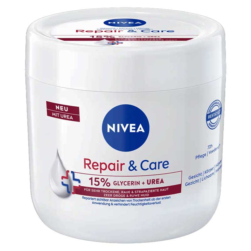 Vartalovoide Nivea 72 H 400ml korjaushoito