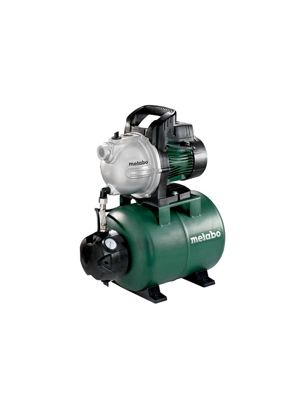 Metabo HWW 4000/25 G, Paineenkorotus pumppu, 1100 W, AC, 4,6 bar, 4000 l/h, IPX4