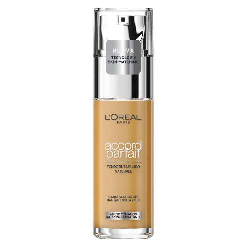 L'Oréal Accord Parfait Nestemäinen Meikkivoide Naturale 4.D/4.W - Natural Doré (30 ml)