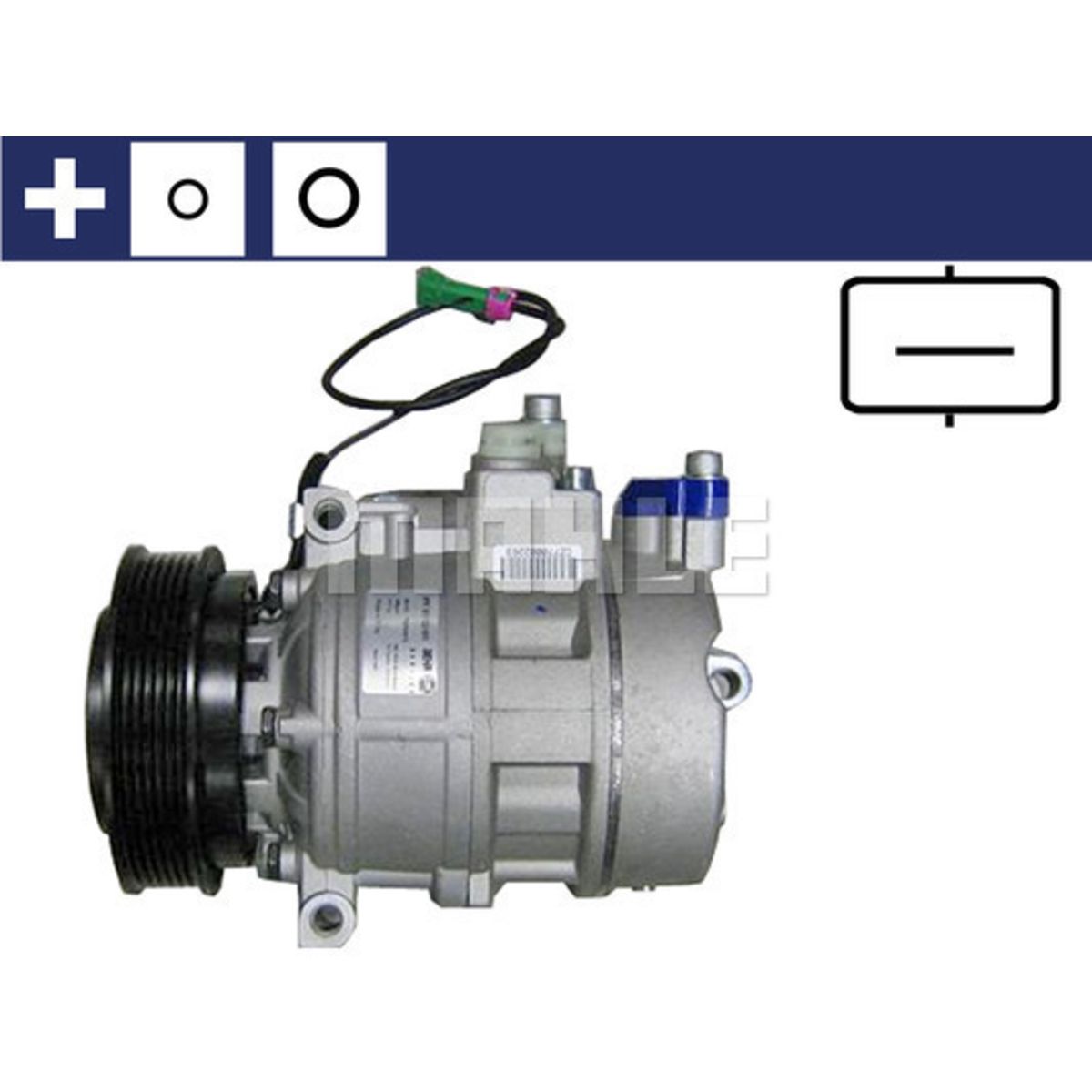 Ilmastoinnin kompressori MAHLE ACP 1073 000S