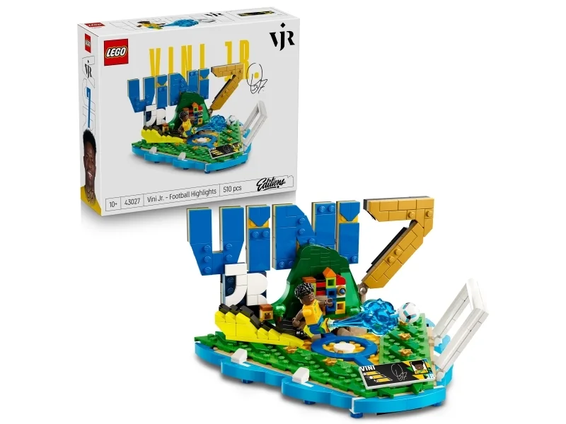 LEGO Editions Football 43027 Vini Jr. – jalkapallon tähtihetket
