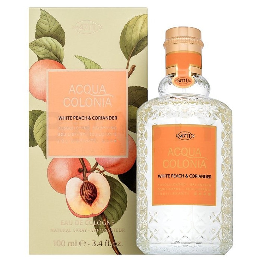 4711 Acqua Colonia White Peach & Coriander Eau De Cologne Spray 100ml