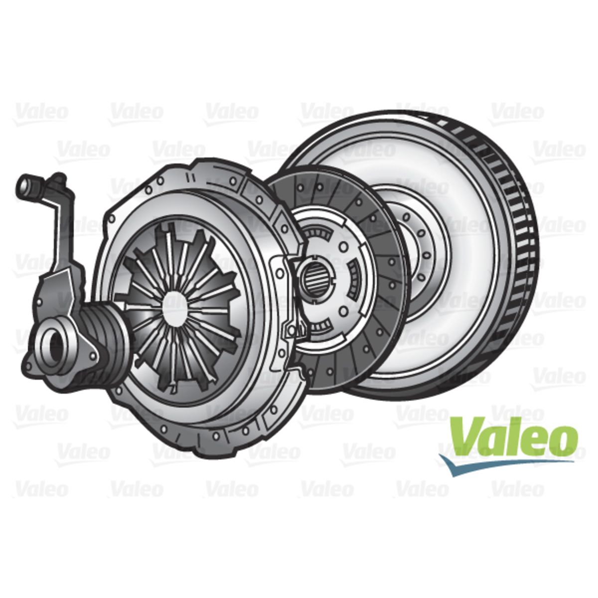 Täydellinen kytkinpaketti VALEO 845039