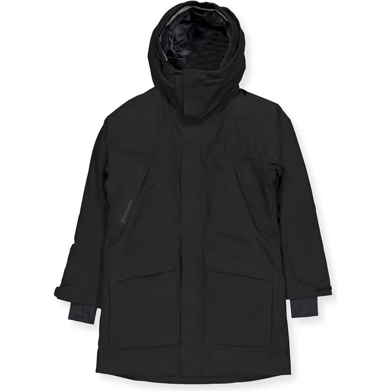 Houdini W'S Fall In Parka True Black - L