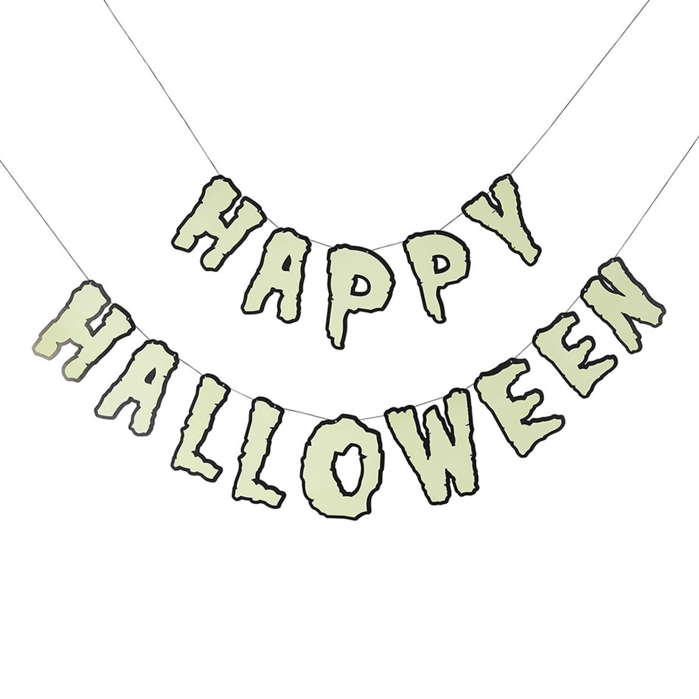 Glow In The Dark Happy Halloween -viirinauha
