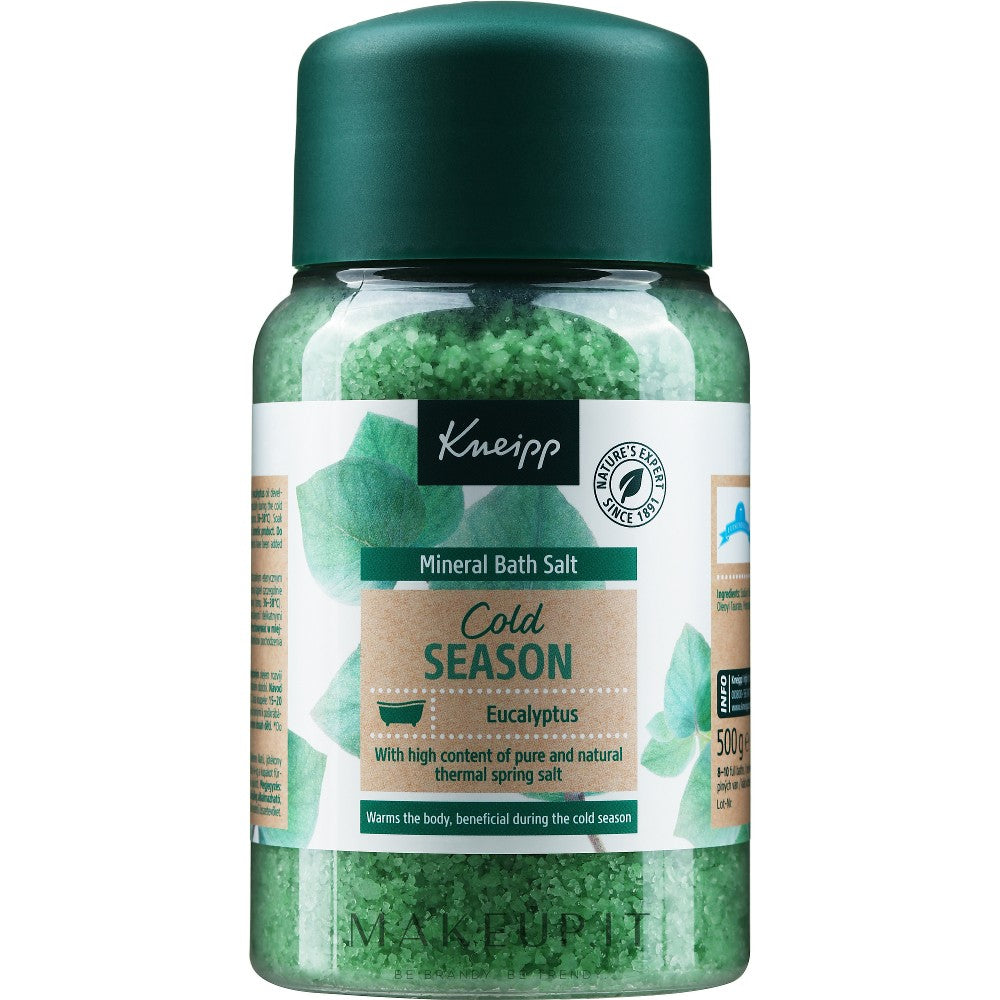 Kneipp kylpysuola eukalyptus 500g