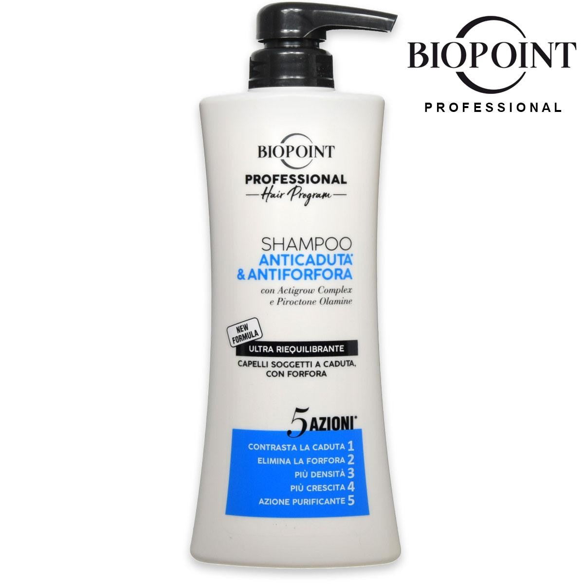 Biopoint Hiustenlähtöä ja hilsettä ehkäisevä shampoo 400 ml