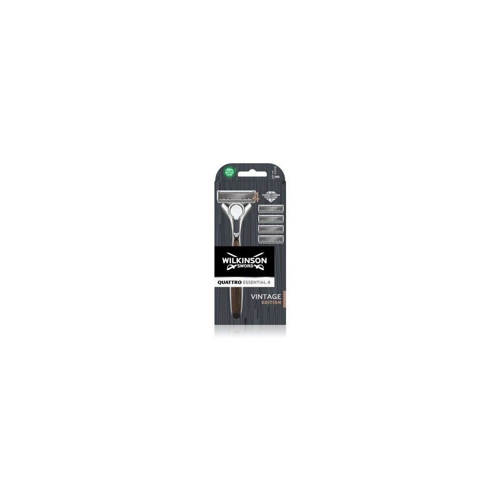 Wilkinson Quattro Essential 4 Vintage Edition 1.0 kpl