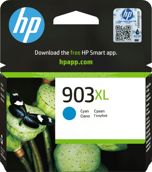 HP 903XL-mustekasetti, 8.5 ml, syaani