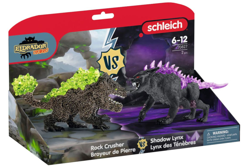 Schleich Varjoilves vs. Kalliomurskain