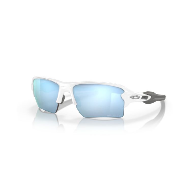 Oakley Flak 2.0 XL (Prizm Deep H2O Polarized) K. ONE SIZE Valkoinen Unisex