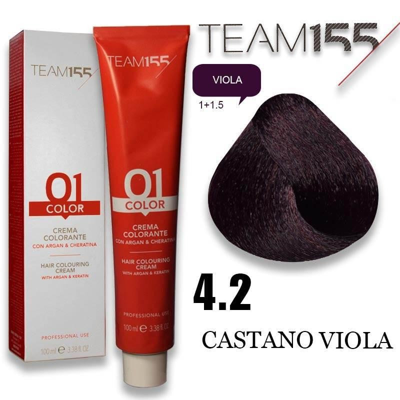 Team 155 Tintura N 4.2 100 ml — Tintura capelli