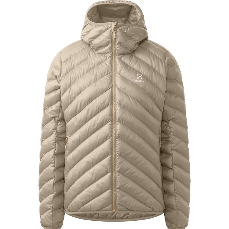 Haglöfs Särna Mimic Hood Women Chalk Beige - XS