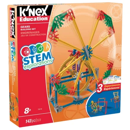K’NEX Education Hammaspyörät Rakennussarja – 143 osaa