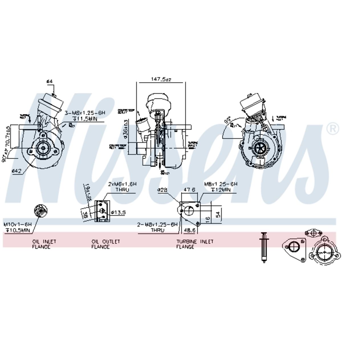Turboahdin NISSENS 93226