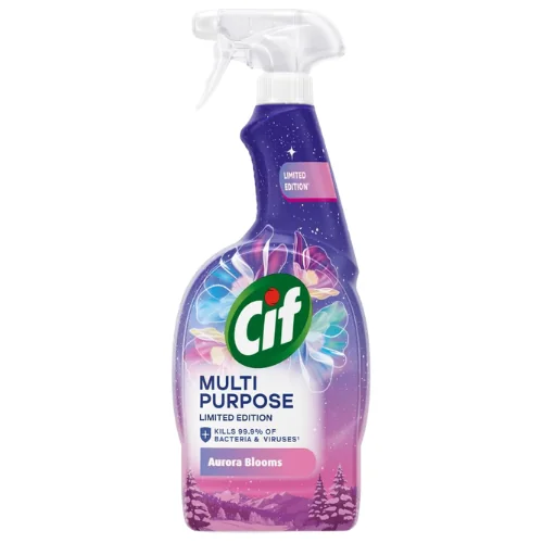 Cif Aurora Blooms Antibakteerinen Monikäyttöinen Puhdistussuihke - 750 ml
