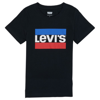 Levi's Kids Paita kuninkaallisen sininen / punainen / musta / valkoinen
