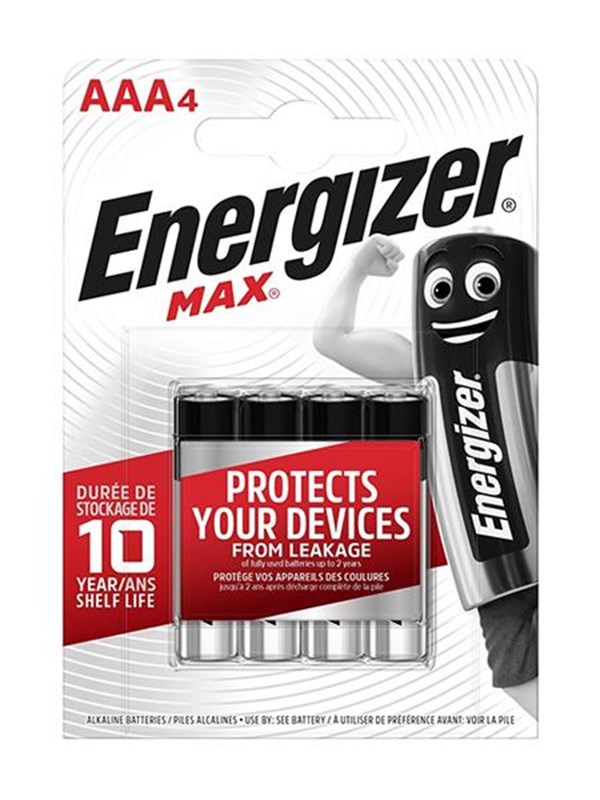 Alkaliparisto AAA | 1.5 V DC | 4 - Läpipainopakkaus