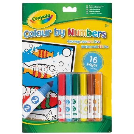 Crayola Colour by Numbers -värityskirja