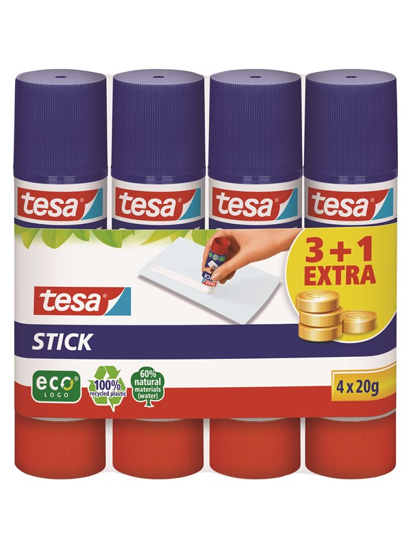 tesa Liimakeppi ecoLogo 4 x 20g