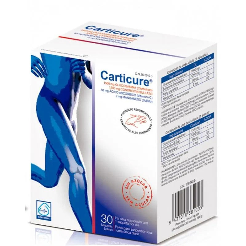 Arafarma Carticure® -jauhe oraalisuspensiota varten 30 pussia