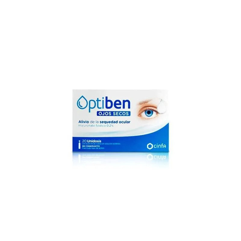 Optiben Dry Eyes 20 yksikköä