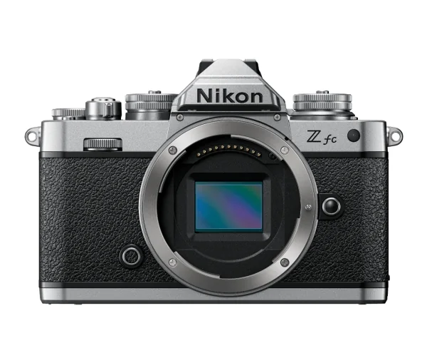 Nikon Z fc, 20,9 MP, 5568 x 3712 pikseliä, CMOS, 4K Ultra HD, Kosketusnäyttö, Musta, Hopea