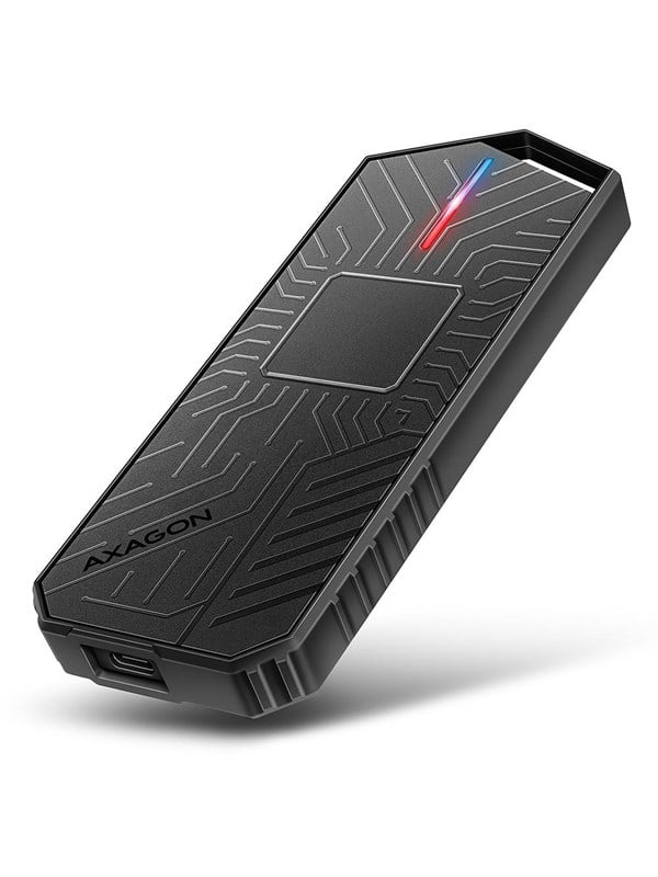 EEM2-GAM USB-C kotelo Gen2 M.2 NVMe/SATA SS