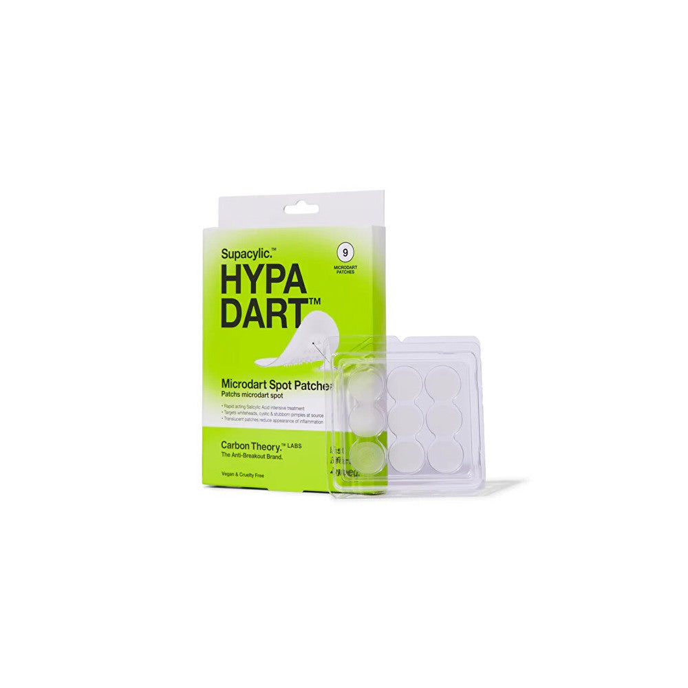 Carbon theory Supacylic. Hypa Dart Microdart Spot Matches - Akne laastarit 9 kpl