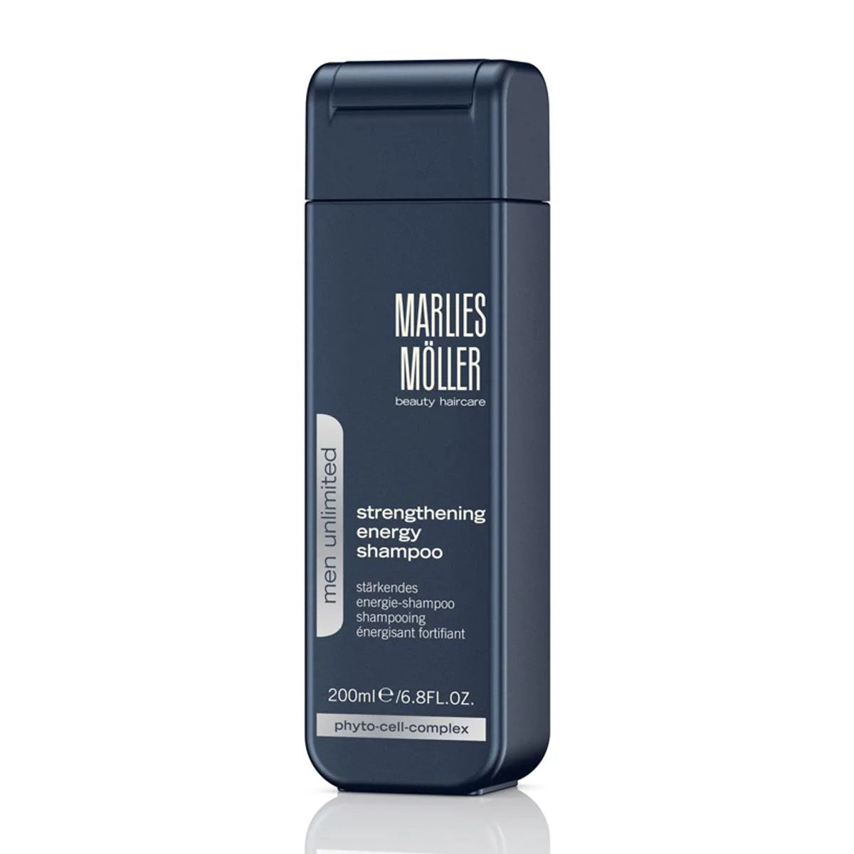 Marlies Moller Unlimited Strength Energy Shampoo miehille 200 ml