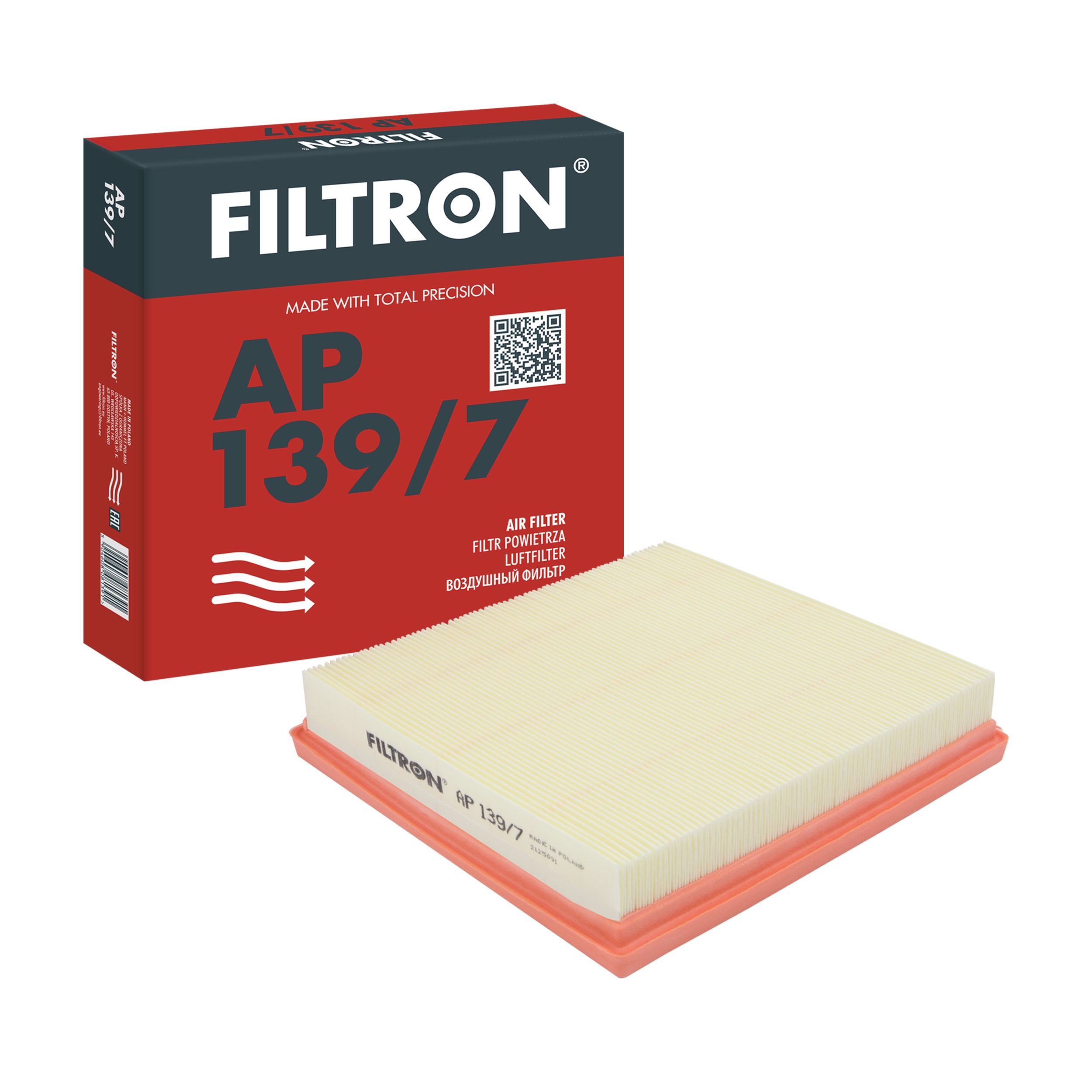 Ilmansuodatin FILTRON AP 139/7