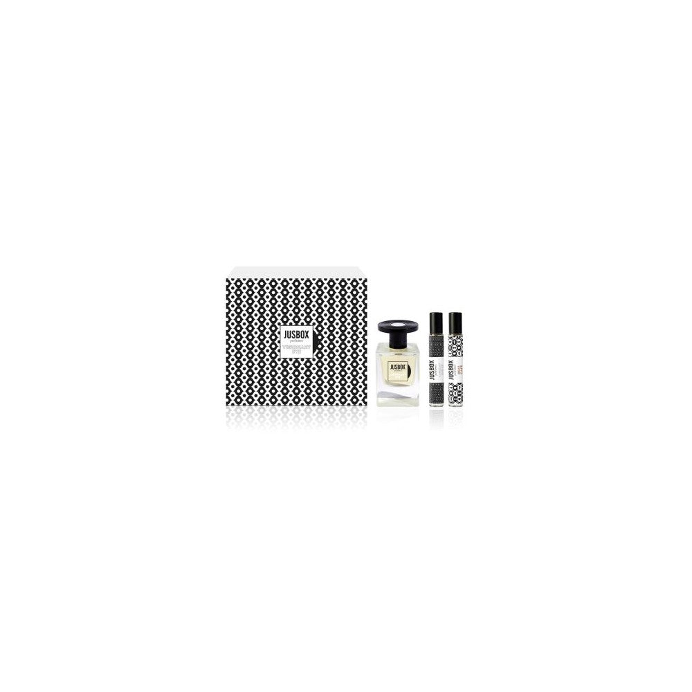 Jusbox hajuvedet Visionary Eye KIT EDP 78 ml + Cheeky Smile 7,8 ml + Beat Café 7,8 ml