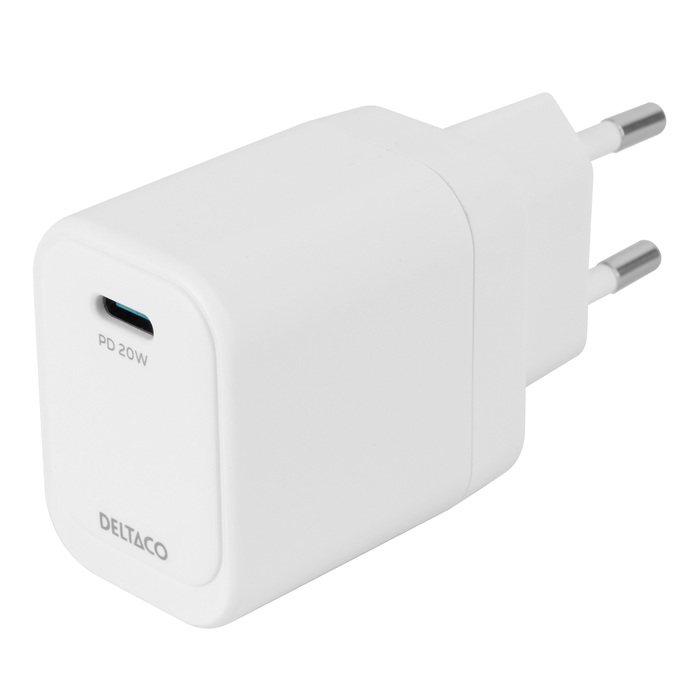 Deltaco USB-C Wall Charger
