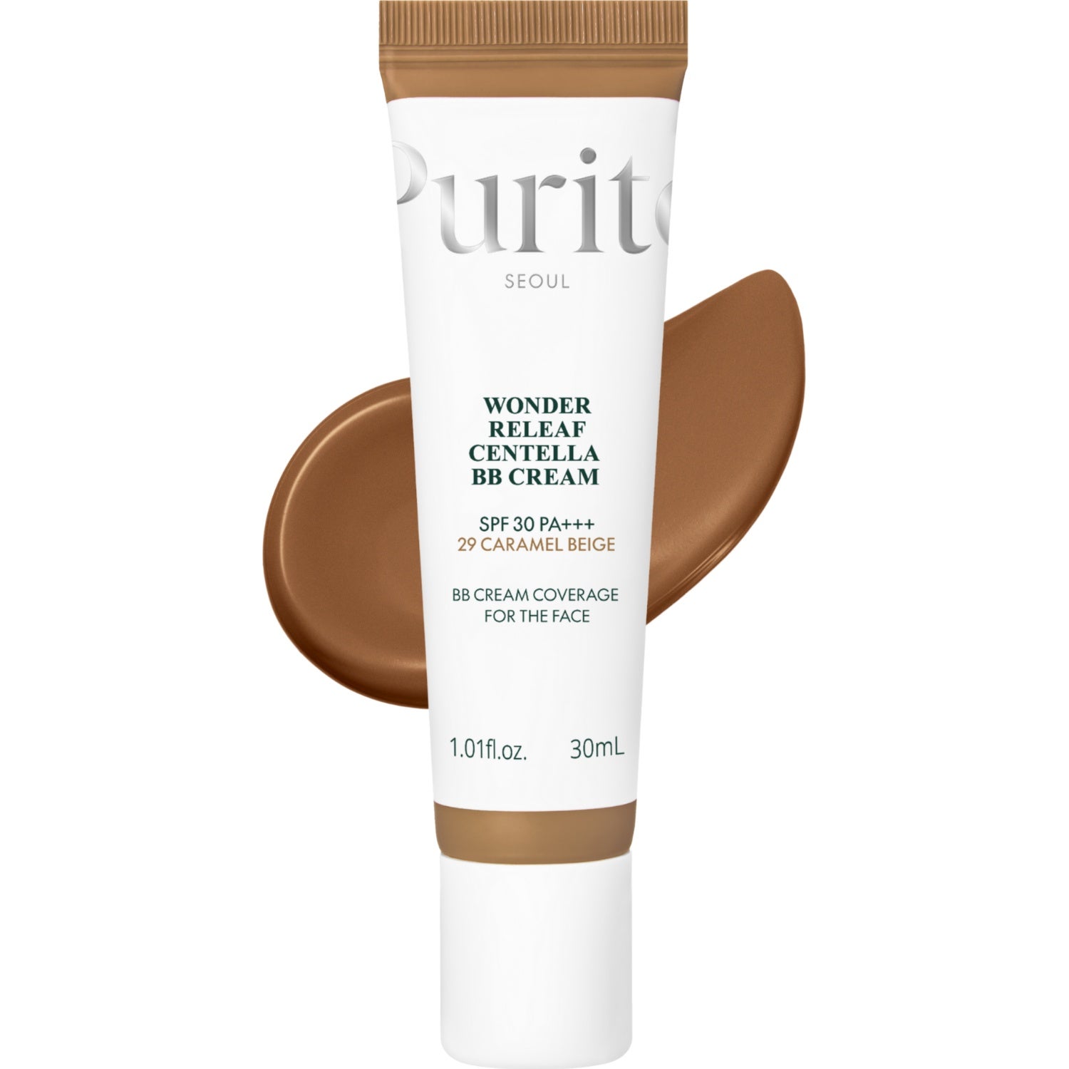 Purito Wonder Releaf Centella BB Cream #29 Caramel Beige - 30 ml