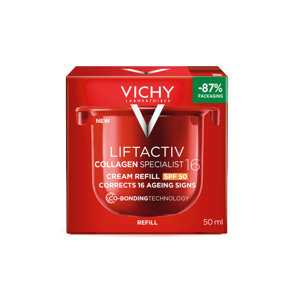 Vichy Liftactiv Collagen Specialist 16 spf 50 päivävoide täyttöpakkaus 50ml